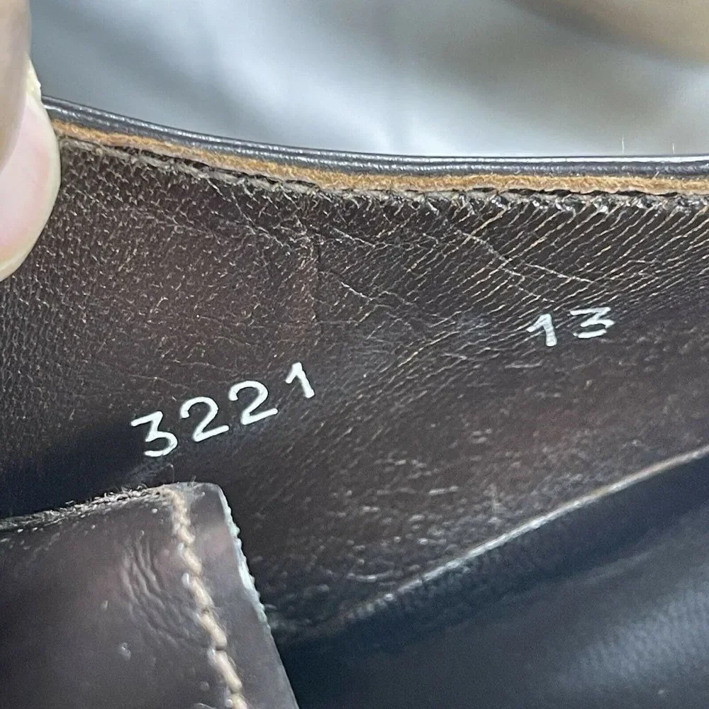 To Boot New York Adam Derrick Mens Brown Leather Oxford Dress Shoes 3221 Size 13
